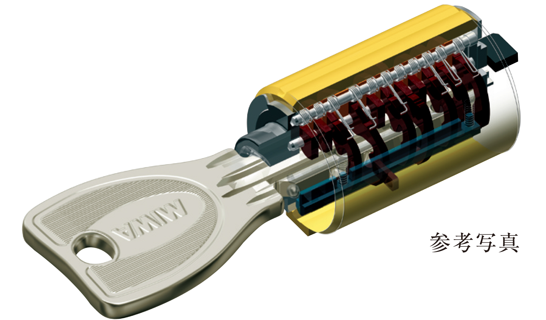 PRシリンダーディンプルキー
